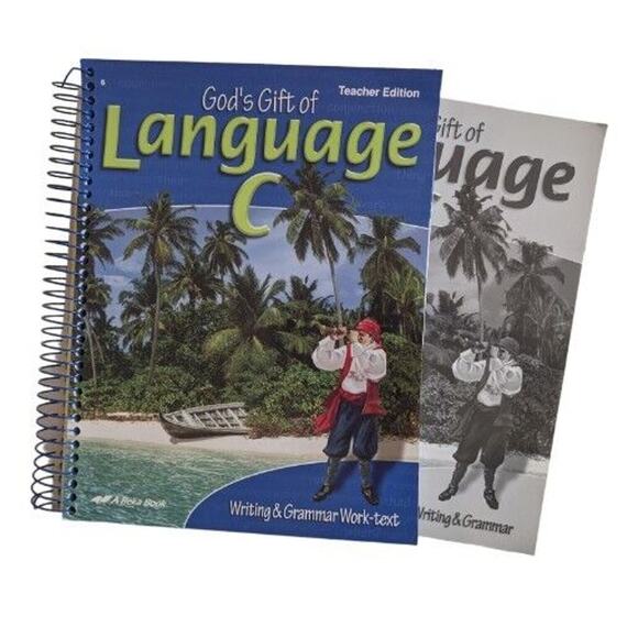 A Beka God's Gift of Language C - Teacher Edition Second Edition and Test Key - Picture 1 of 3
